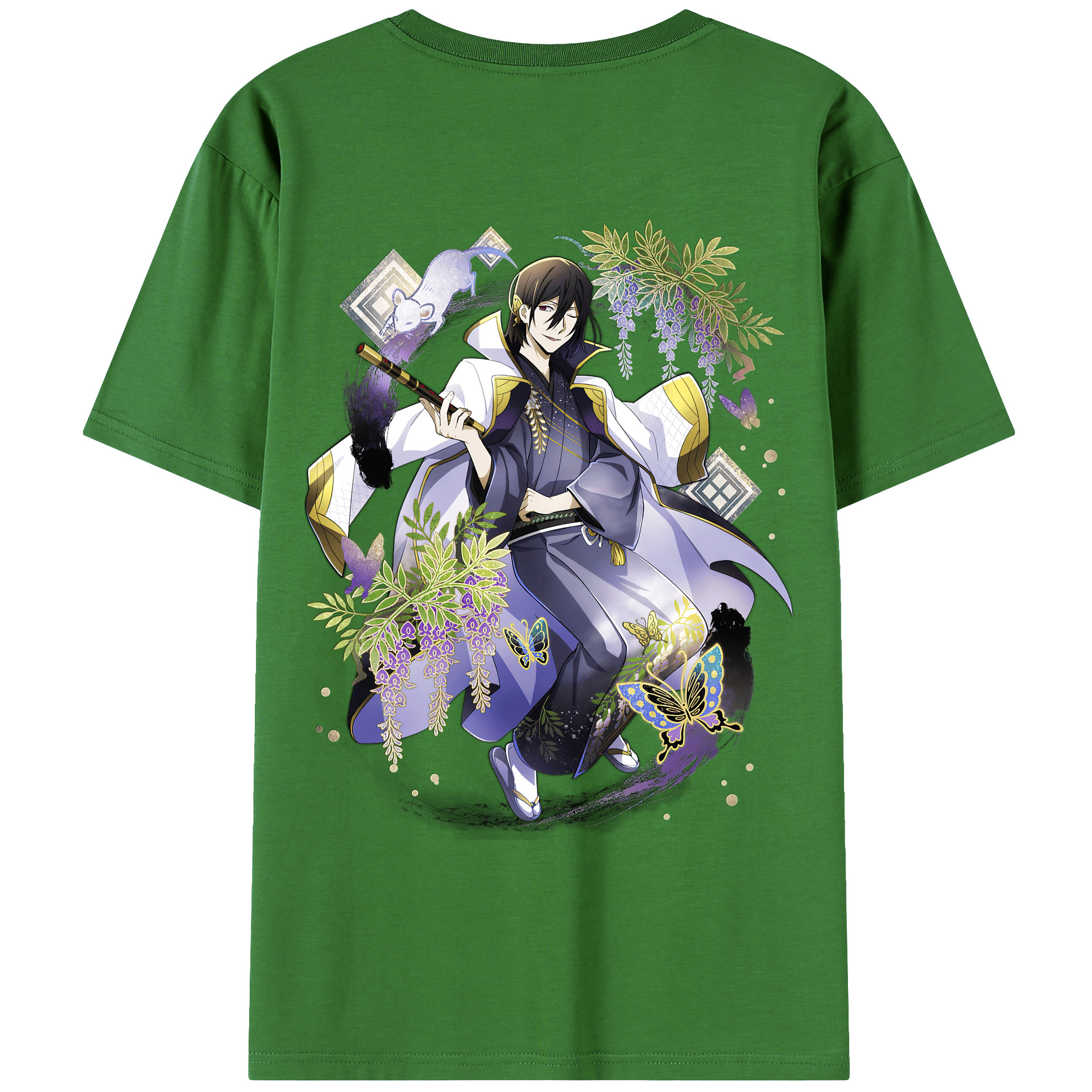 （画像用） 文豪ストレイドッグス Bungo Stray Dogs レディース半袖Tシャツ(バックプリント)